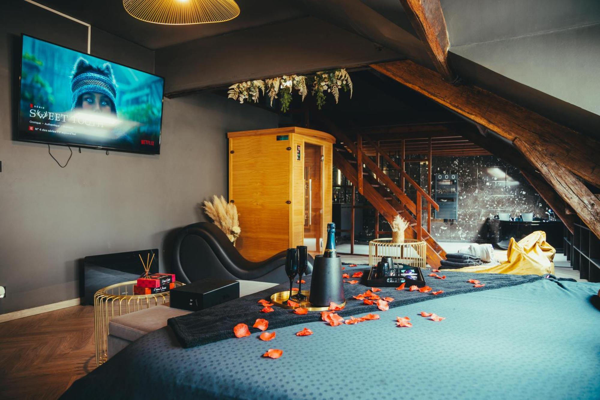 La Marble Room - Suite Balneo & Sauna Angers Buitenkant foto